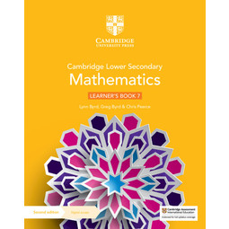 NEW Cambridge Lower Secondary Mathematics Learners Book 7 with Digital Access (1 Year)